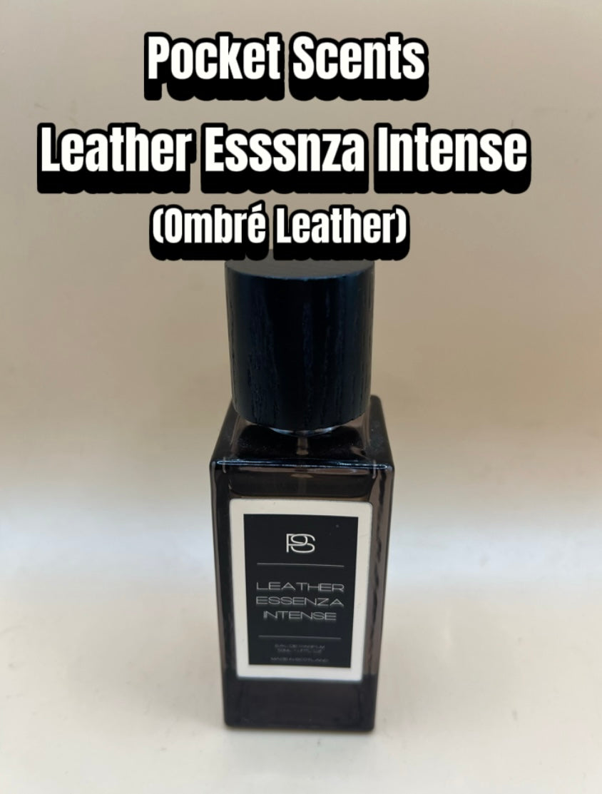 Pocket Scents ~ Leather Essenza Intense (Ombré Leather)