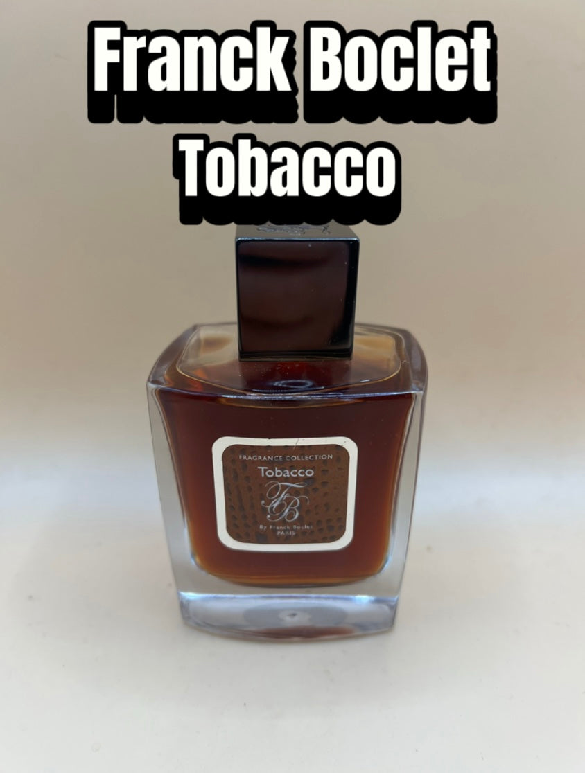 Franck Boclet - Tobacco