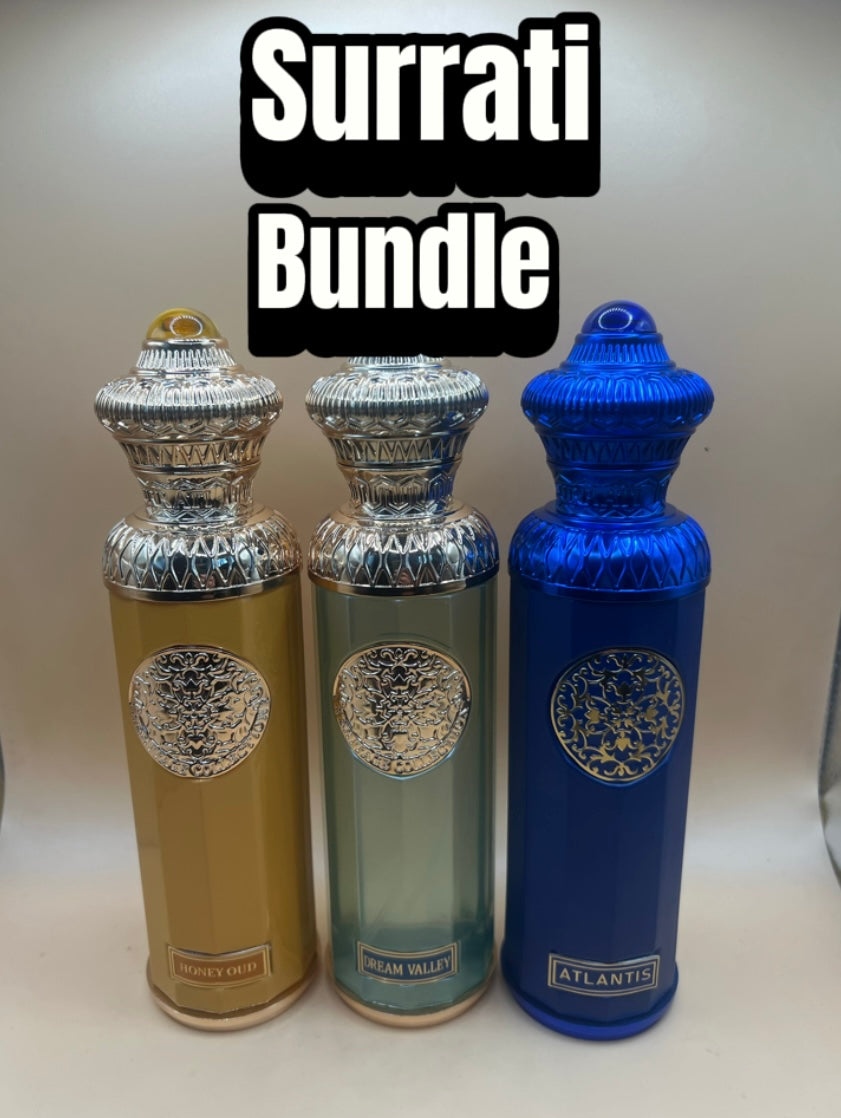 Surrati Bundle (Dream Valley, Honey Oud & Atlantis)