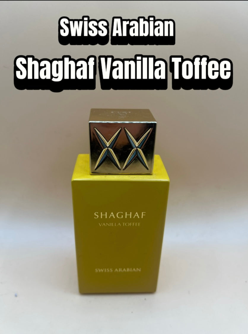 Swiss Arabian ~ Vanilla Toffee