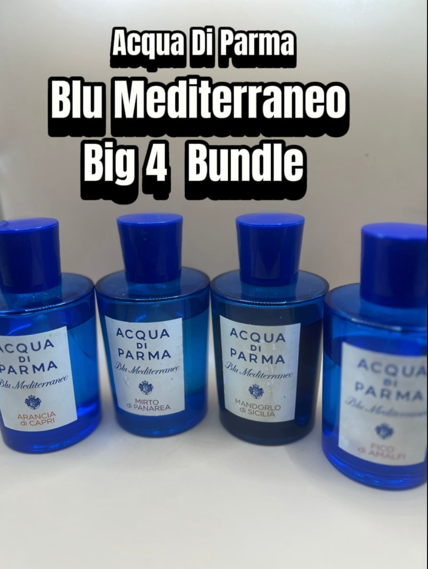 Acqua Di Parma Blu Mediterraneo Big 4 Bundle