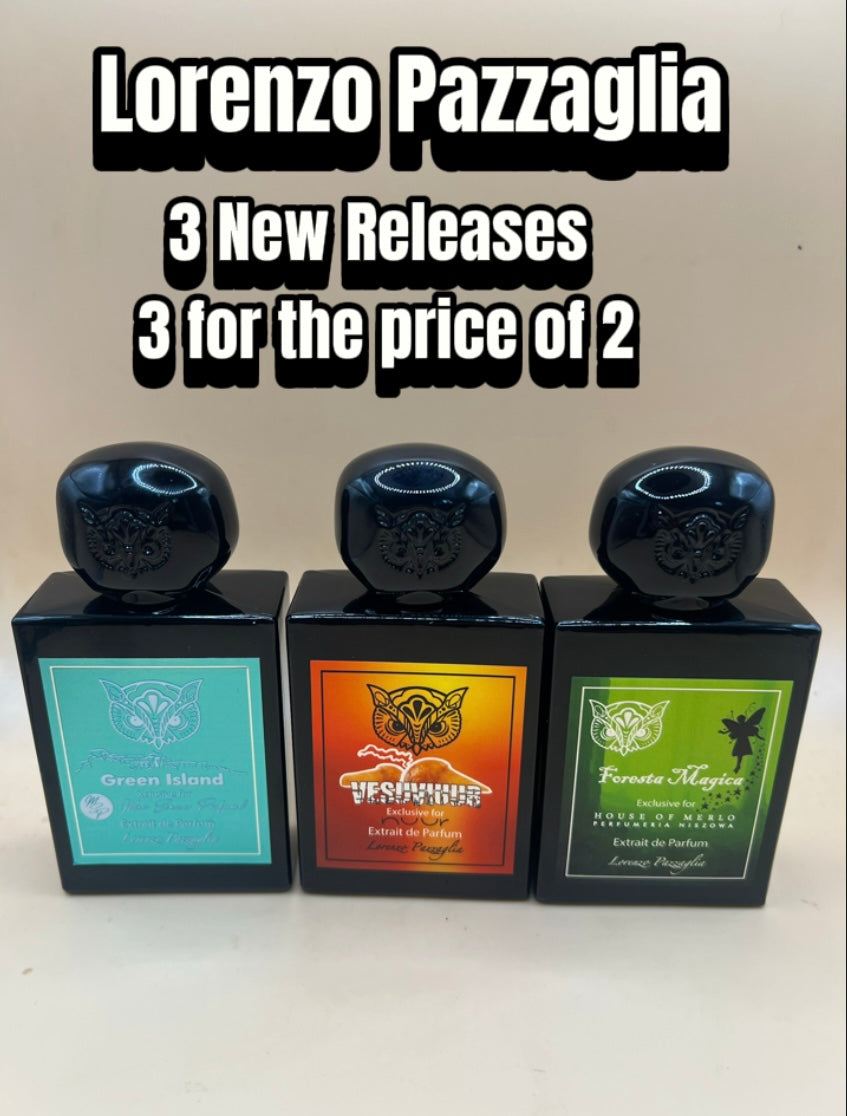 Lorenzo Pazzaglia New Fragrances Bundle