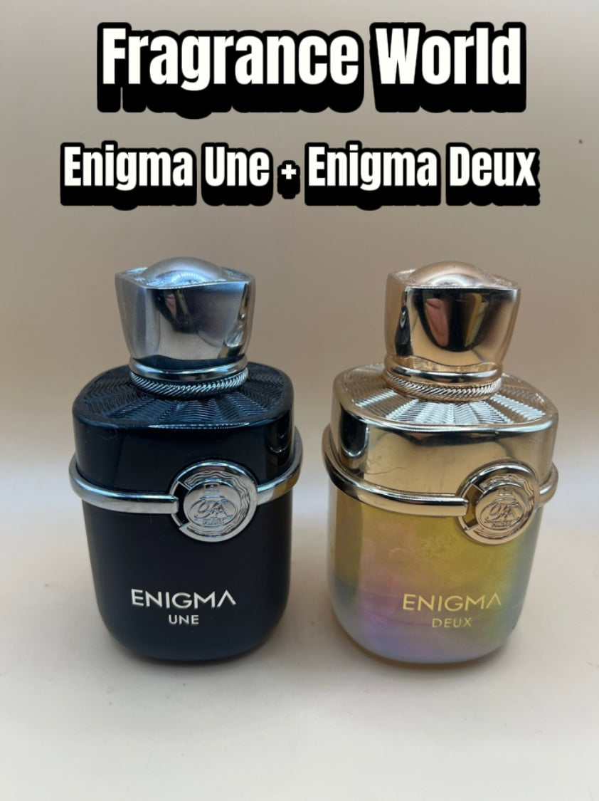 Fragrance World Enigma Une + Enigma Deux