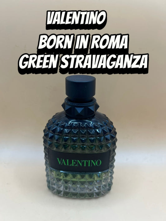 Valentino Born in Roma Green Stravaganza