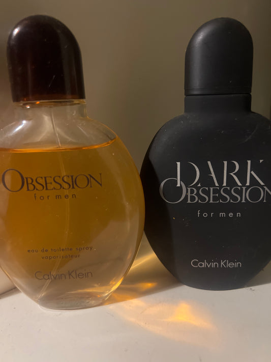 Calvin Klein Obsession and Dark Obsession 2ml sample