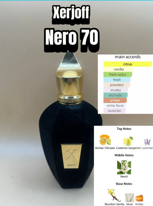 Xerjoff ~ Nero 70