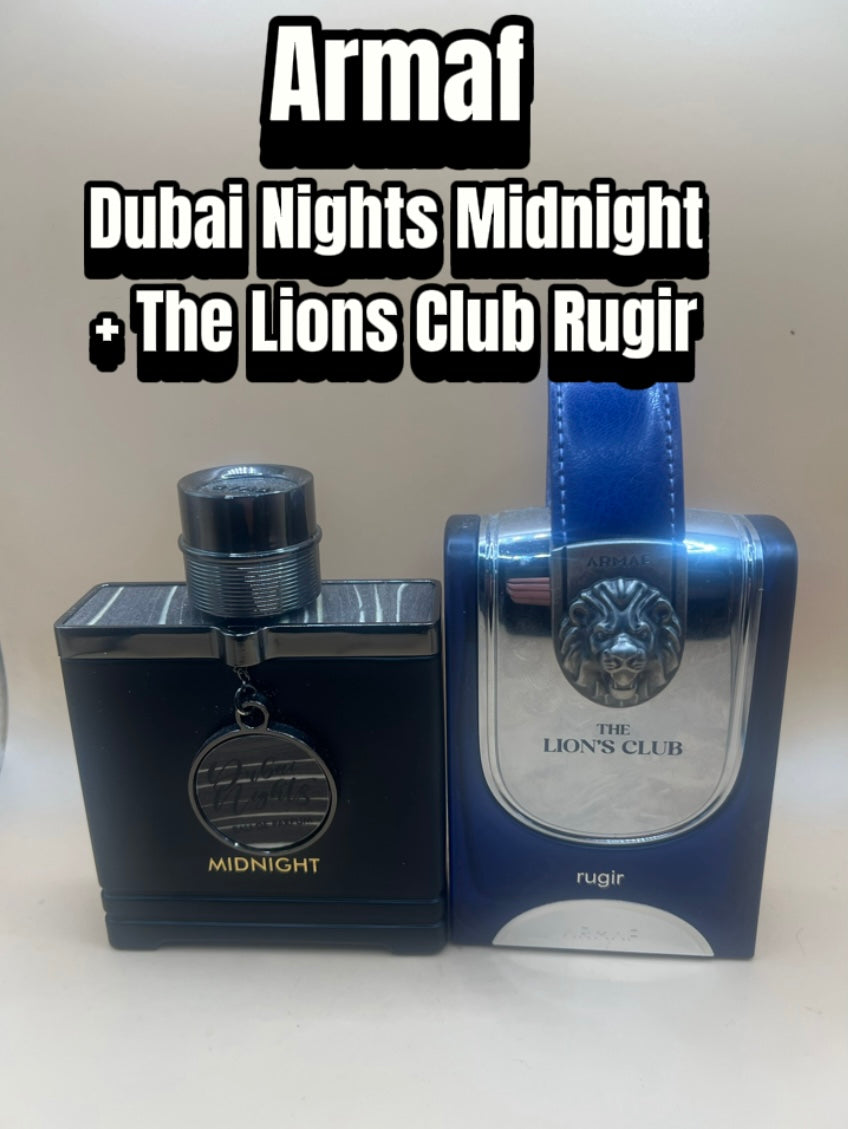 Armaf - Dubai Nights Midnight + The Lions Club Rugir