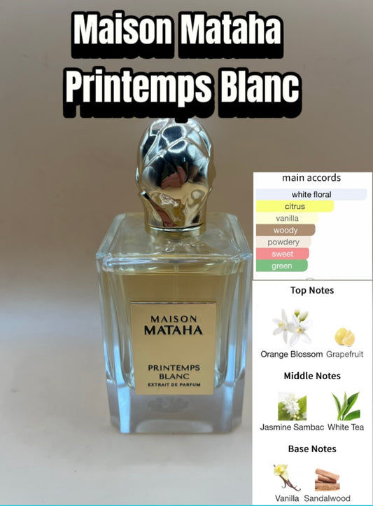 Maison Mataha ~ Printemps Blanc