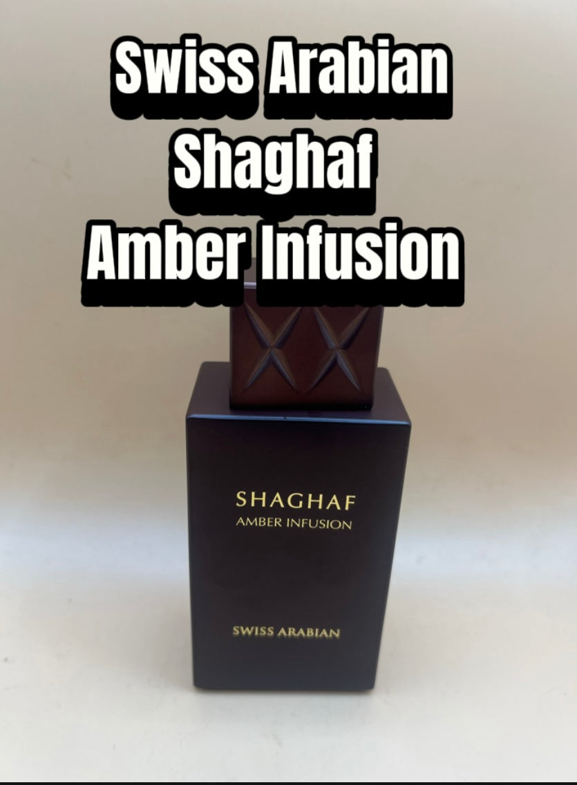 Swiss Arabian Shaghaf Amber Infusion