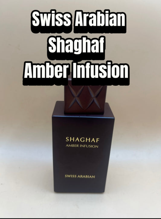 Swiss Arabian Shaghaf Amber Infusion