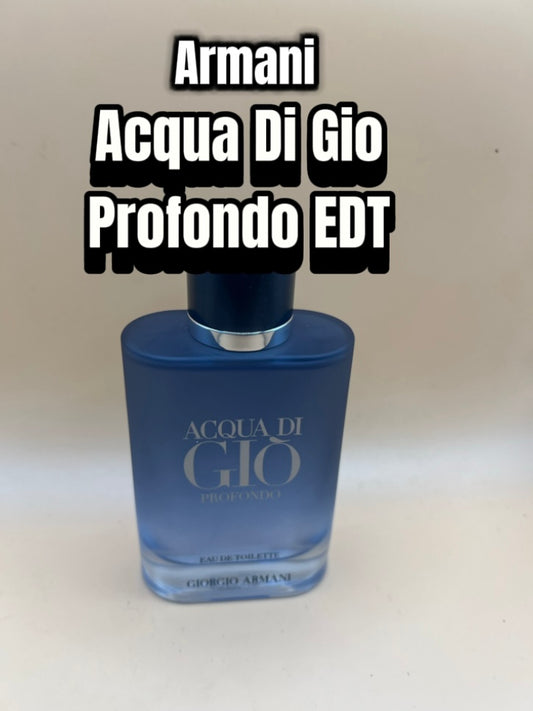 Armani ~ Acqua Di Gio Profondo EDT