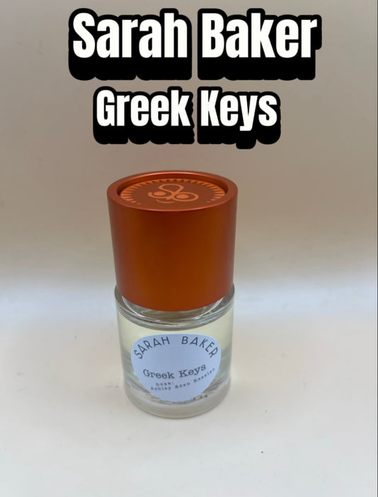 Sarah Baker Greek Keys