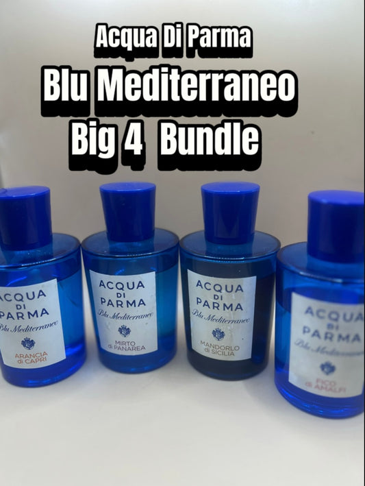 Acqua Di Parma Blu Mediterraneo Big 4 Bundle