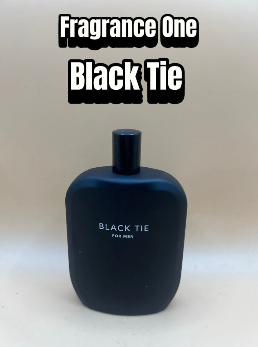 Fragrance One Black Tie For Men