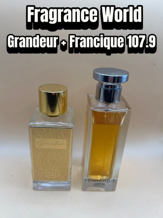 Fragrance World Grandeur + Francique 107.9