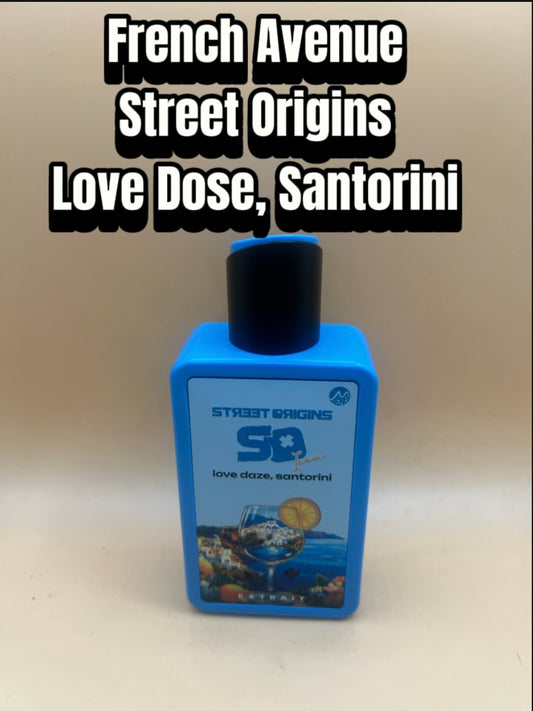 French Avenue (Street Origins) Love Daze, Santorini