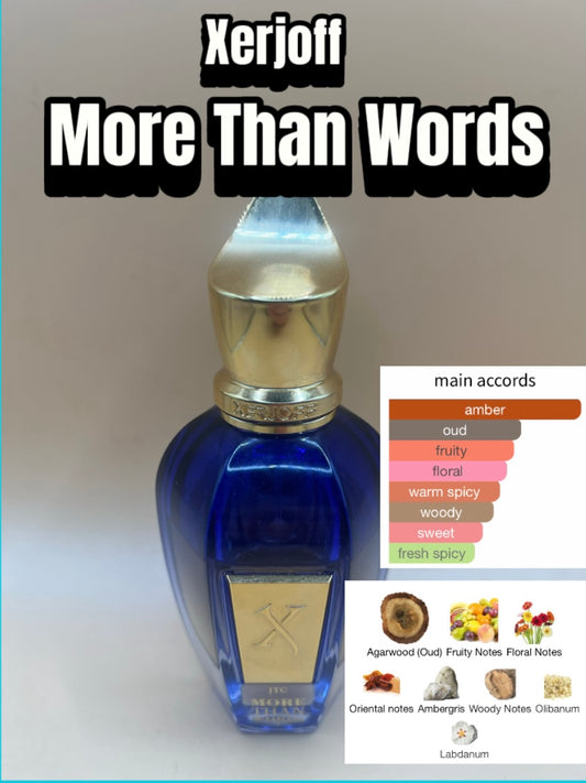 Xerjoff More Than Words
