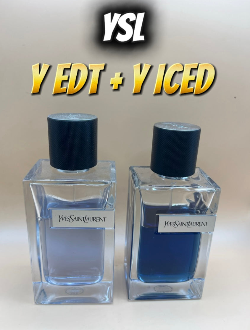 Y-S-L-  Y EDT + Y iced Cologne